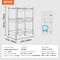 Heavy Duty Gallon Water Jug Holder, Bottle Double Row Storage Rack